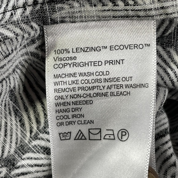 Tommy Bahama Shirt Veracruz Cay Mens Large Black Hawaiian‎ Tropical Resort Beach - Picture 9 of 10